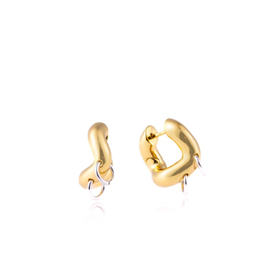 Jewelry Eshvi | Gold Hoop Earrings