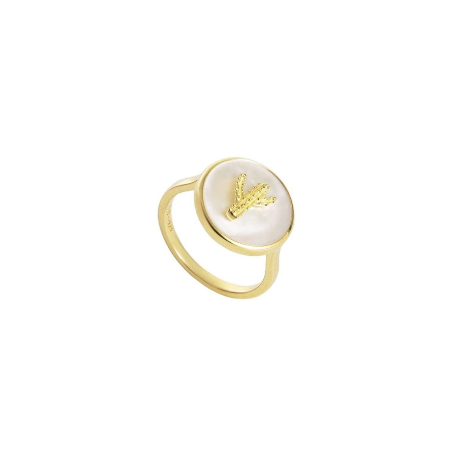 Jewelry Eshvi | Cactus Pearl Ring