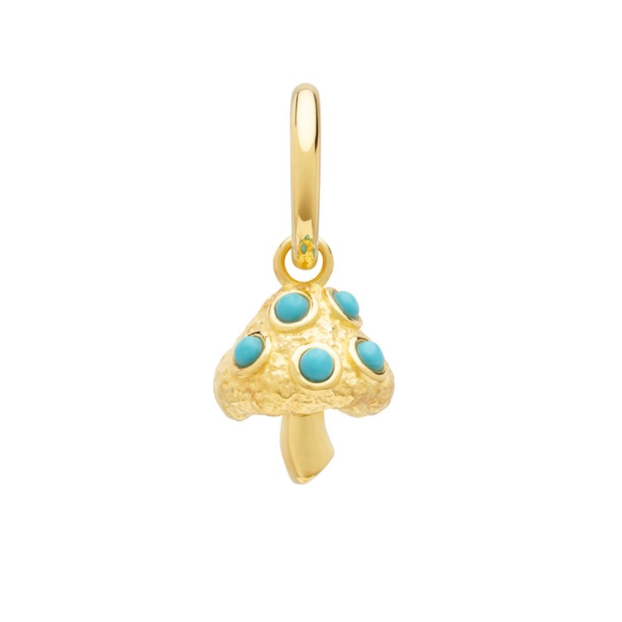 Jewelry Eshvi | Single Mushroom Earring